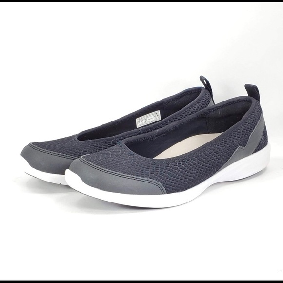 Vionic Shoes | Vionic Sena Black Slip On Ballet Flat Casual Shoes | Poshmark